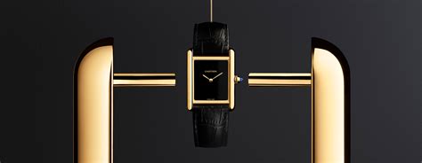 cartier montre noir|cartier site officiel.